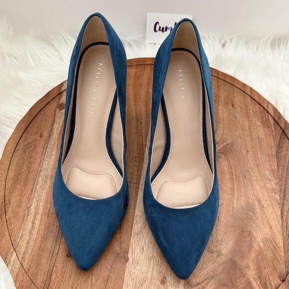 Kelly & Katie Blue Heels - Picture 5 of 16